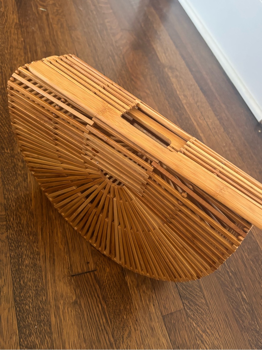 cult gaia Natural Bamboo Ark Large Clutch - Picture 6 of 6